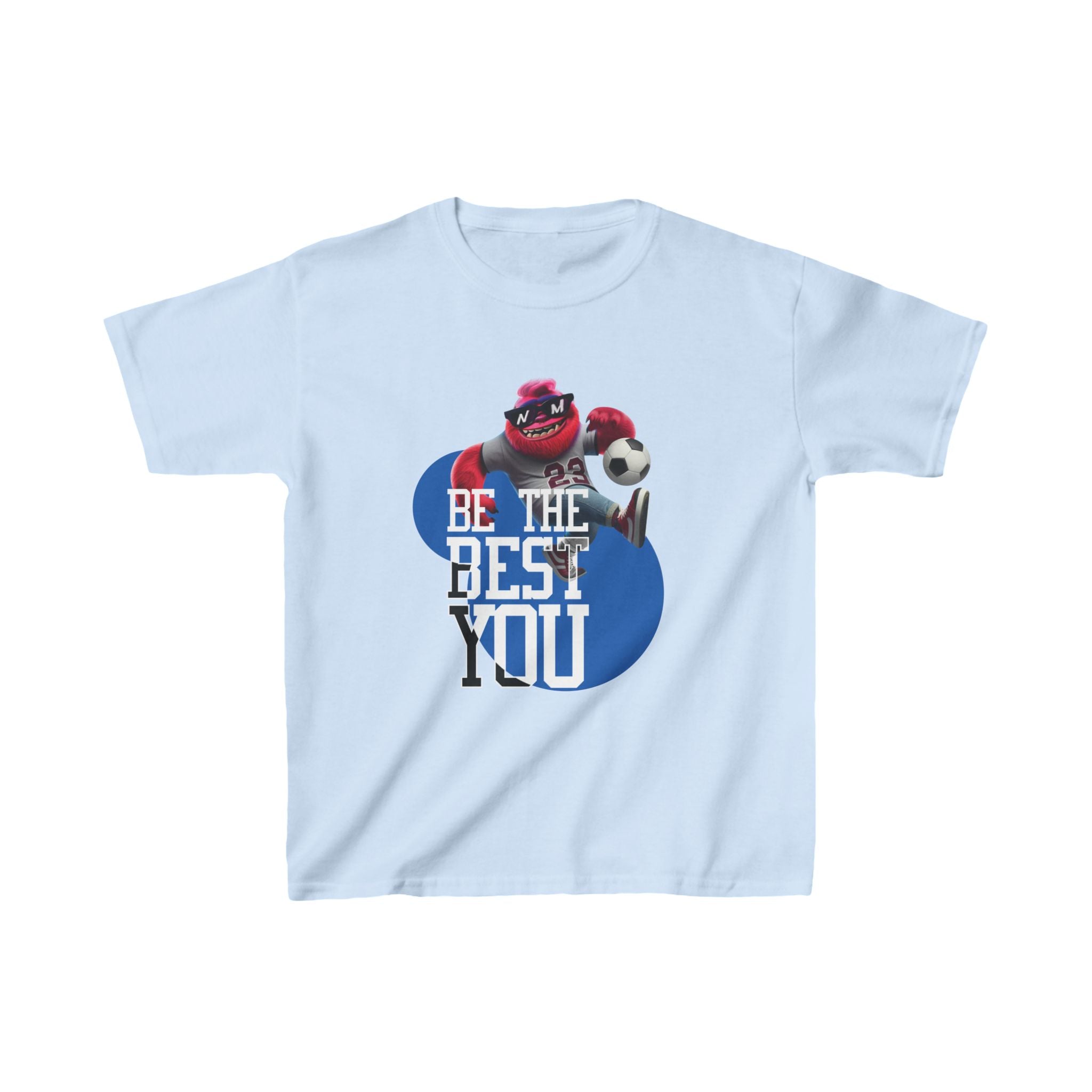 Image of Kids Heavy Cotton™ Tee – Comfortable Everyday Wear
